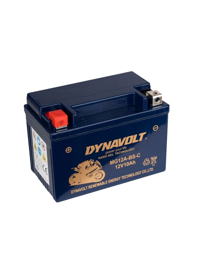 DYNAVOLT MG12A-BS-C BATTERY 12V AGM Nano Gel 10Ah - Image 3
