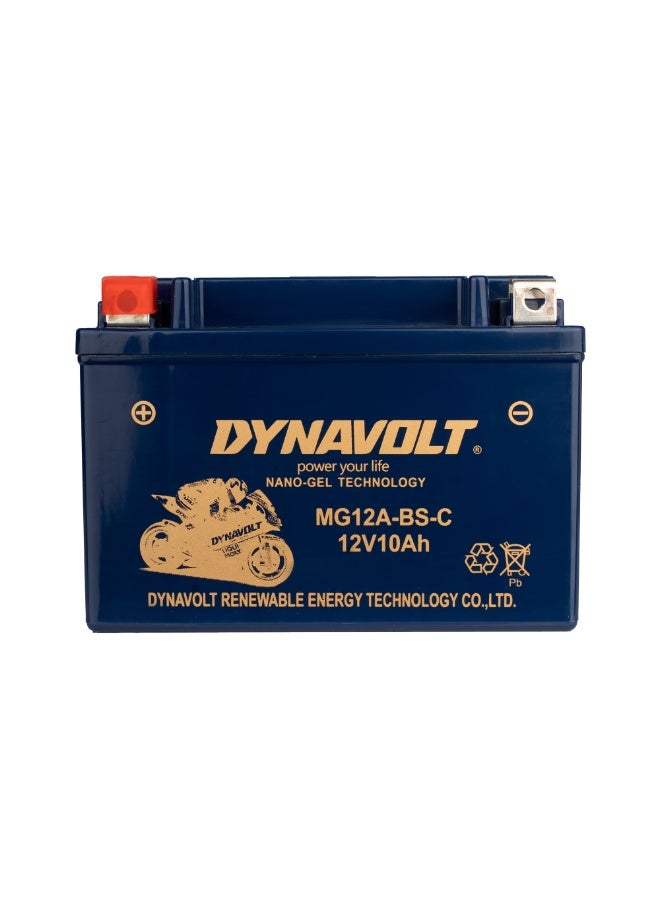 DYNAVOLT MG12A-BS-C BATTERY 12V AGM Nano Gel 10Ah - Image 2