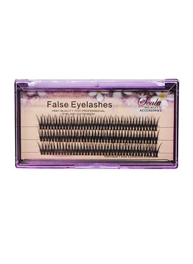 Bodermincer Scala 20 Roots 120Pcs 0.07Mm Fish Tail Natural Soft Long Mink False Eyelashes Individual Lashes Handmade Fake Eyelashes Extension (14Mm)  - Image 1