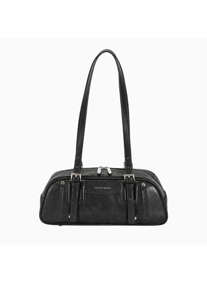 David Jones Classic archive super roomy tote bag- 2026 trendy leather bag unique chic shoulder bag model cm7859-y2k design for stylish everyday and formal outfits - Image 2