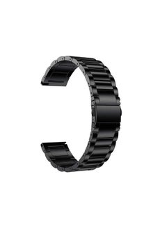 Generic Quick Release Stainless Steel Metal Replacement Straps 20mm Compatible With Amazfit Bip U Pro / Bip / Bip Lite / Bip S / Bip S Lite / Bip U Smartwatch -Black  - Image 3