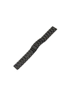 Generic Quick Release Stainless Steel Metal Replacement Straps 20mm Compatible With Amazfit Bip U Pro / Bip / Bip Lite / Bip S / Bip S Lite / Bip U Smartwatch -Black  - Image 4