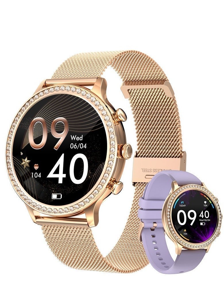 LIGE Newest Fashion Smart Watch for Ladies Bluetooth Call Smart Bracelet Waterproof Smartwatch Women - Image 1