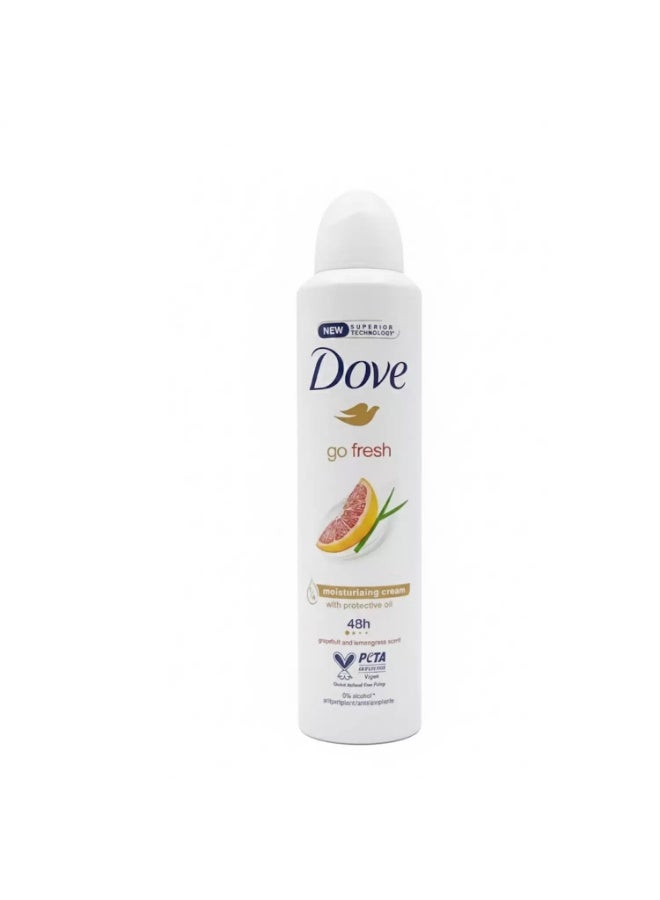 Dove Go Fresh Deodorant 250ml - Image 1
