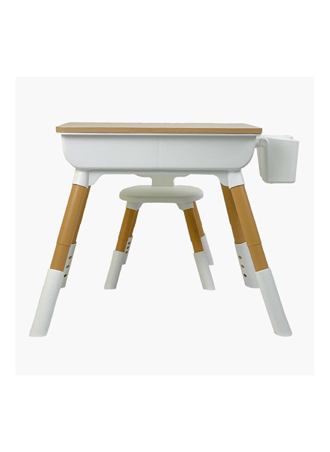 Home Box Iris Puma Study Table with Chair 66 x 55.5 x 52 cm  - Image 3