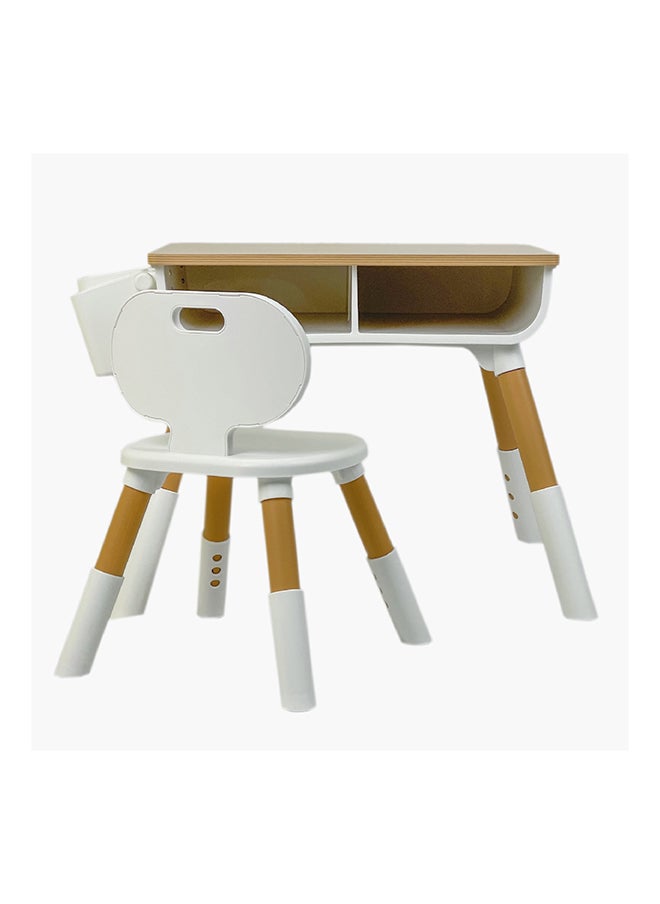 Home Box Iris Puma Study Table with Chair 66 x 55.5 x 52 cm  - Image 2