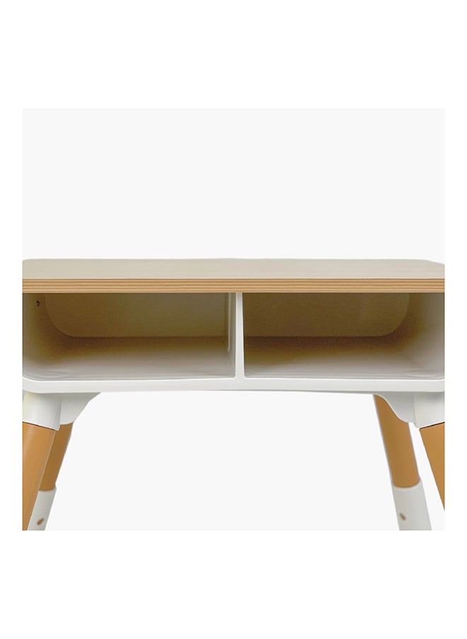 Home Box - Iris Puma Study Table with Chair 66 x 55.5 x 52 cm - Image 1