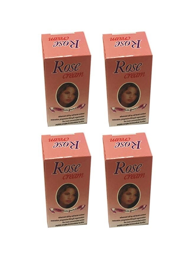 Generic 4 PCS of Rose Beauty Cream skin whitening cream and removing dark spots 12 grams  - Image 2