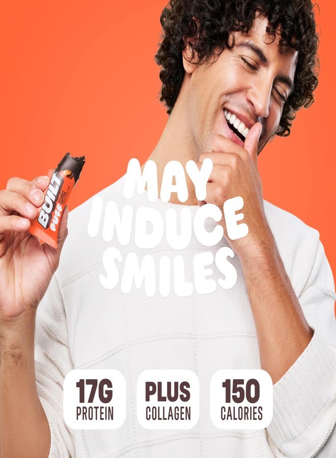 Built Bar, Puff Protein Bars, Peanut Butter Puff, 17g Protein Snacks, On-The-Go Bars, Only 150 Calories, 6g Sugar, Collagen, Gluten Free, 12 Count - Image 4