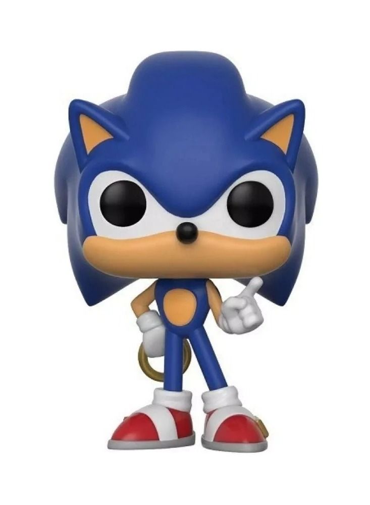 Pop Sonic - The Hedgehog Sonic With Ring Action Figure