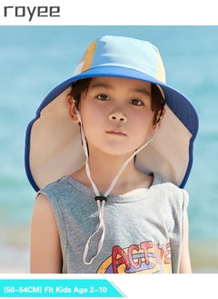 Royee Sun Hat UPF50+ Protection Bucket Hat Summer Kids Hats UV Protection for Boys  - Image 1