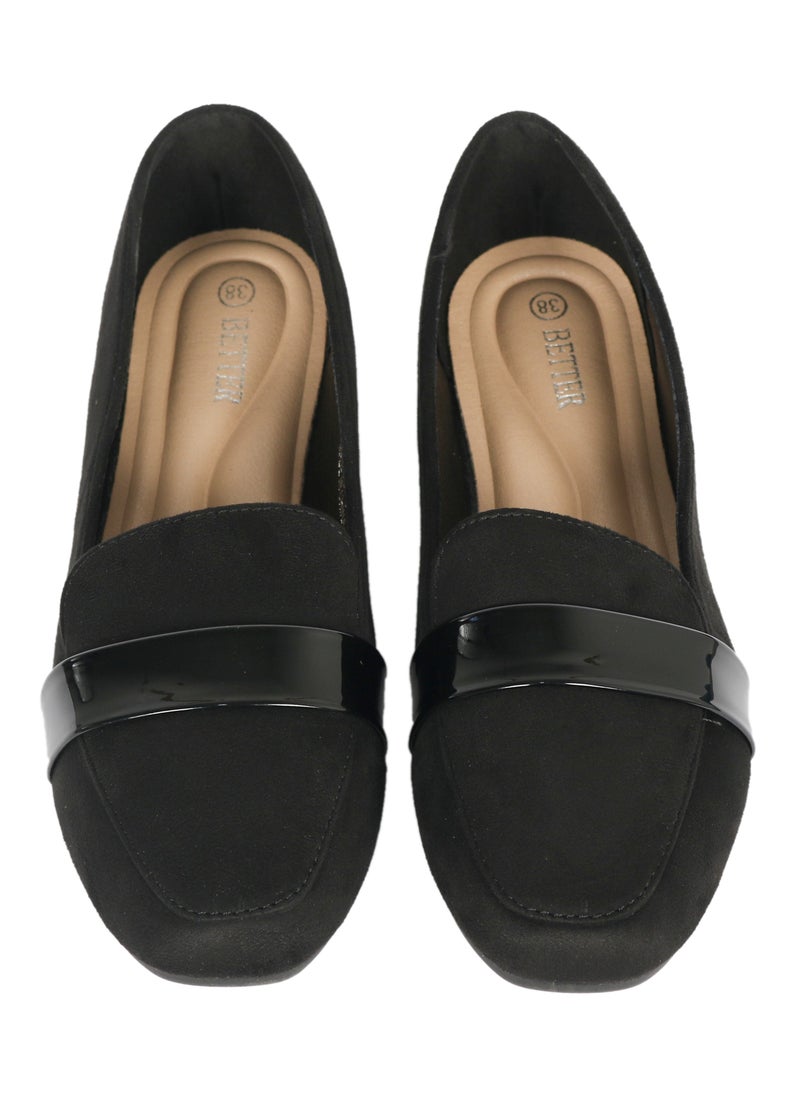 Better Women's Ballerina Shoes Black  - Image 2