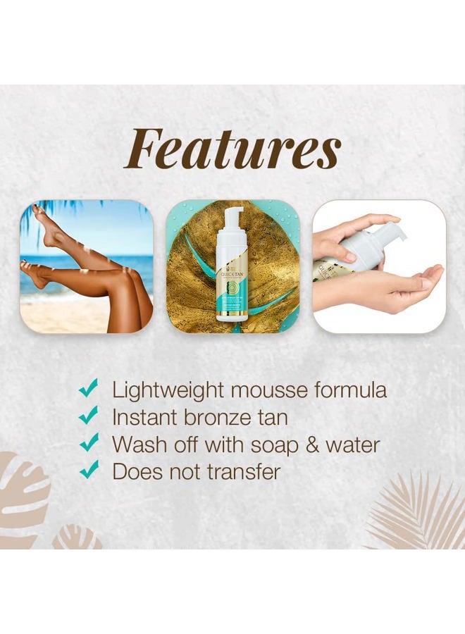 Body Drench Quick Tan Sunless Tanning – 24-Hour Wash Off Tan, 6 fl oz - Image 4