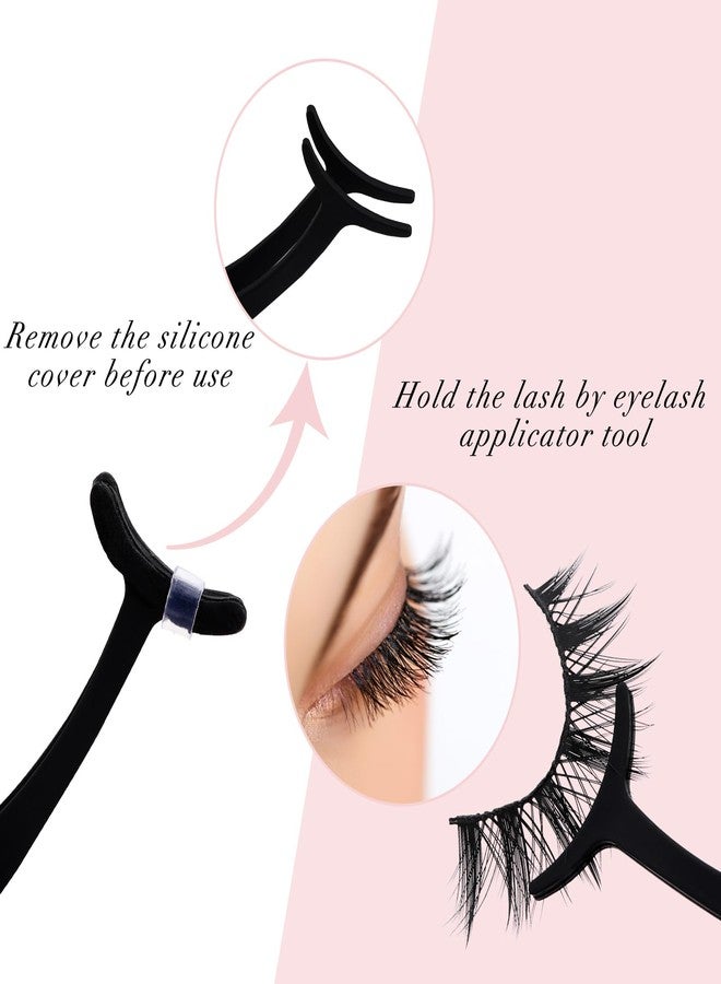 LANKIZ Manga Lashes Natural Look Anime Lashes False Eyelashes Lash Clusters Korean Japanese Makeup Asian Cosplay Fake Eyelashes Mink Wispy Fluffy Cluster Lashes 7 Pairs(Manga-12) - Image 3