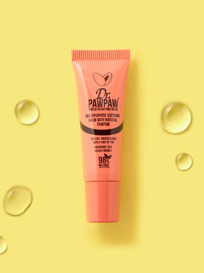 Dr.PAWPAW Dr. PAWPAW Tinted Peach Pink Lip Balm - 10ml - Image 1
