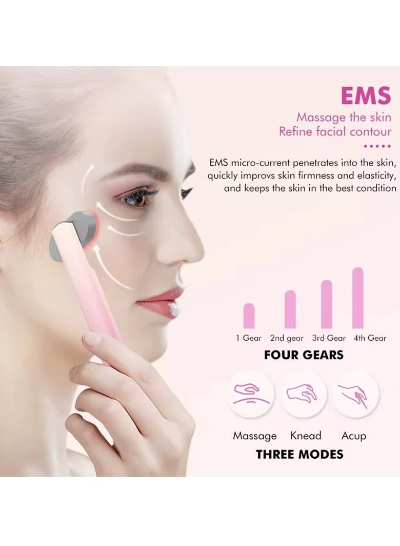 Prime by javaudan 7-in-1 Red Light Therapy for Face – LED Facial Massager with 7 Color Modes Anti-Aging, Wrinkle Reduction & Skin Rejuvenation Eye Wand for Home Use - Image 5