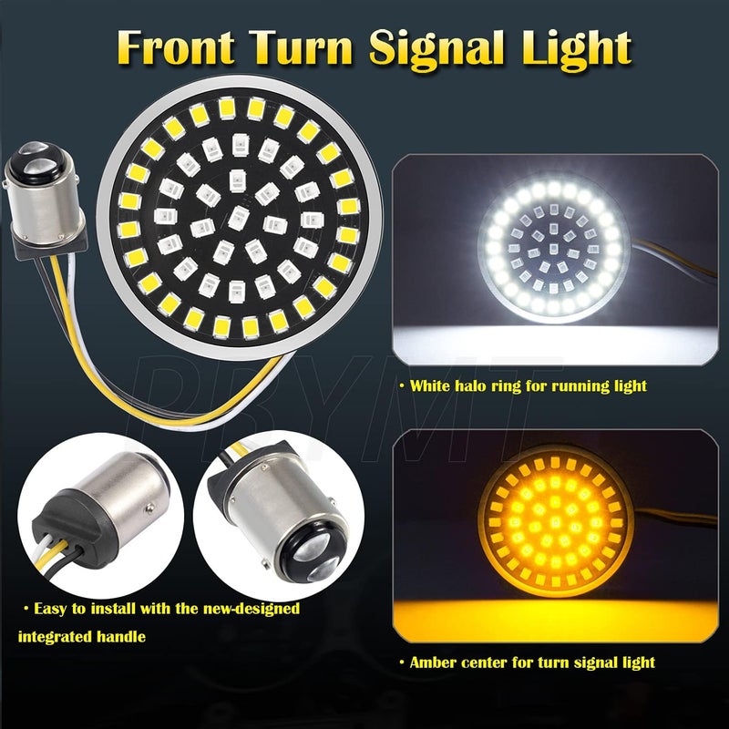 PBYMT 1157 LED Front Turn Signal Light Kit - Image 3