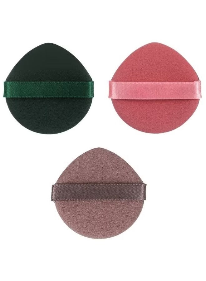 Shein 3PCS Multi-Color Beauty Blender Makeup Sponge Set for Foundation & Cosmetics - Image 1