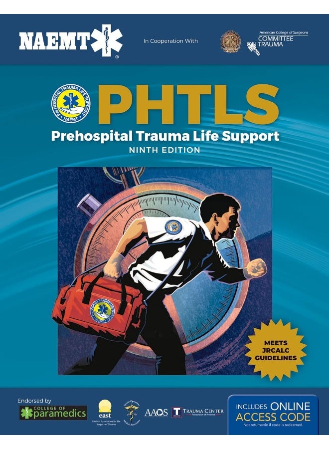 Jones & Bartlett Learning PHTLS 9e United Kingdom: Print PHTLS Textbook with Digital Access to Course Manual eBook: Print PHTLS Textbook with Digital Access to Course Manual eBook