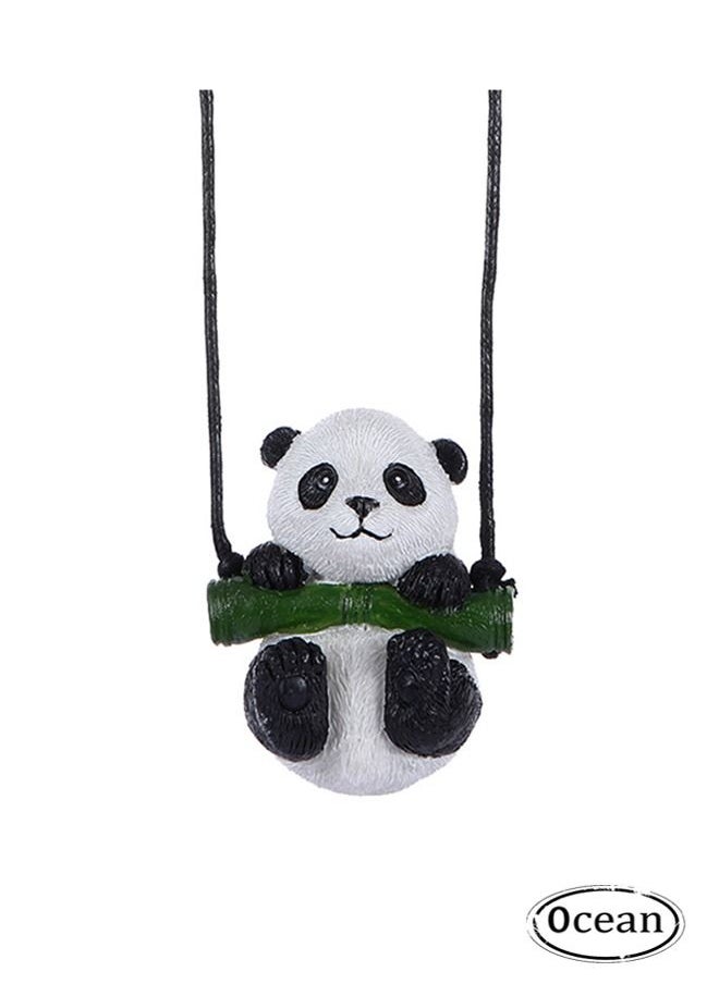 Ocean Rear View Mirror Hanging Accessories Of Panda  - Image 1