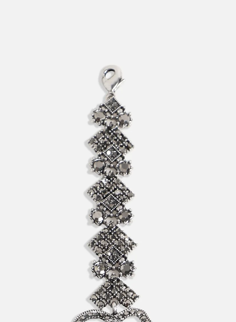 SOHI Rose Crystal Artificial Bracelet Jewellery