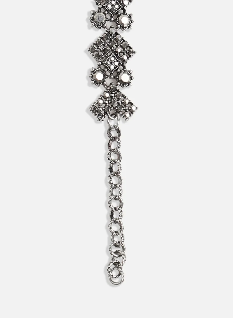 SOHI Rose Crystal Artificial Bracelet Jewellery