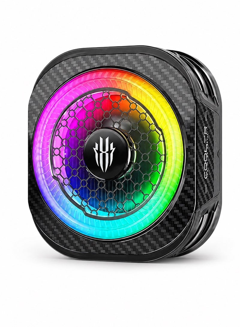 REDMAGIC Phone Cooler RedMagic 8 Pro Magnetic Phone/Tablet Cooler – 36 W Ultra-Cooling Gaming Fan with Graphene Heatsink, & Magnetic Mount - Cooling Fan For Smartphones, Tablets, iPad & Steam Deck (Perfect for PUBG Mobile, COD & More) - Image 1