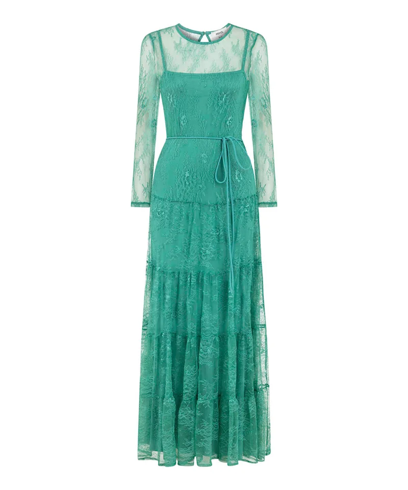 Ipekyol  Lace Dress with Tiered Skirt for Women | Best Price UAE