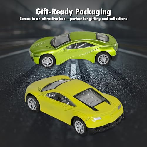 PN AVAN Mini Metal Die Cast Cars Push & Go 5 pcs Car Toy for Kids, Diecast Metal Toy Car for Boys Gift Set– Pack of 5 - Image 5