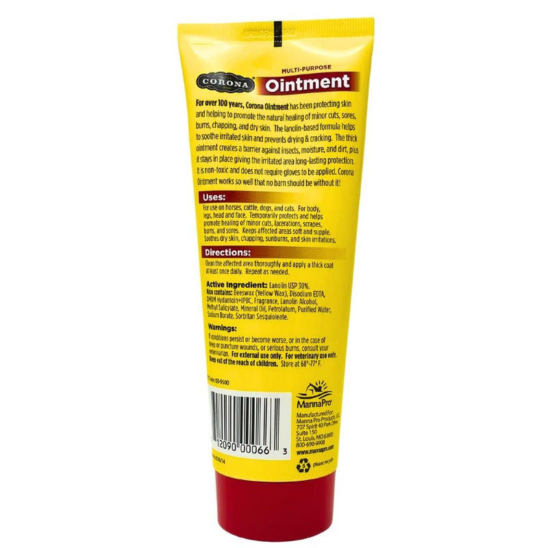 Manna Pro Corona Ointment for Horses|Lanolin Based Formula Helps Sooth Irritation|7 Ounces - Image 2