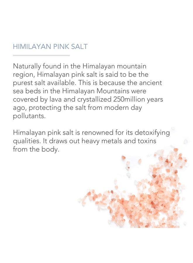 بيور بدي ناتشورالز مقشر ملح الهيمالايا من بيور بودي ناتشورالز، ١٢ أونصة | مقشر طبيعي للوجه والجسم واليدين والقدمين والبشرة | ملح وردي مقشر للوجه مع زيت اللوز الحلو وزيت الجوجوبا وفيتامين هـ والصبار - Image 4