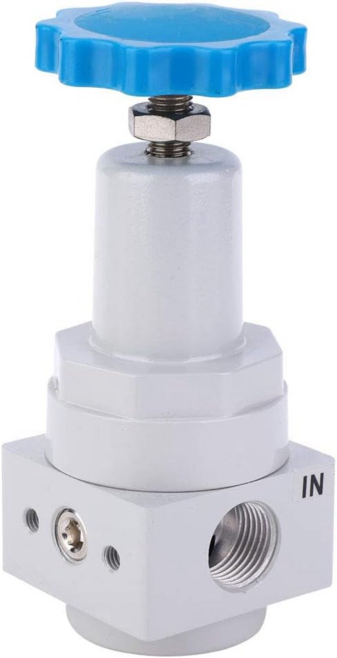 Brass Plated Construction High Pressure Valve, 1/2in BSPT Female Internal Thread, Pneumatic Air Regulation for 0.4-3.5 mpa Range, for Industrial Applications. - Image 4