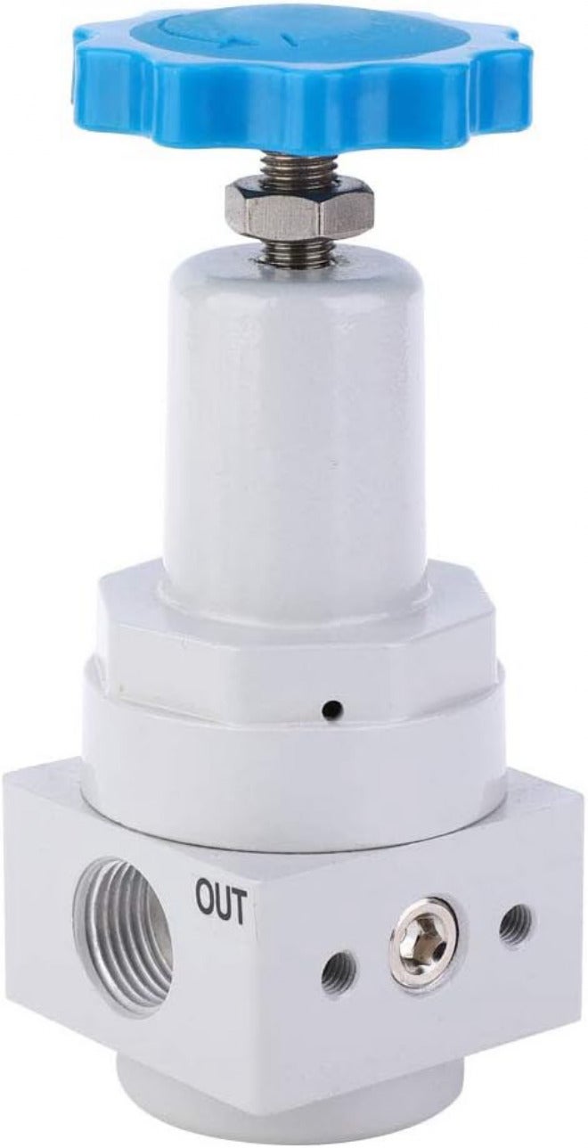 Brass Plated Construction High Pressure Valve, 1/2in BSPT Female Internal Thread, Pneumatic Air Regulation for 0.4-3.5 mpa Range, for Industrial Applications. - Image 5