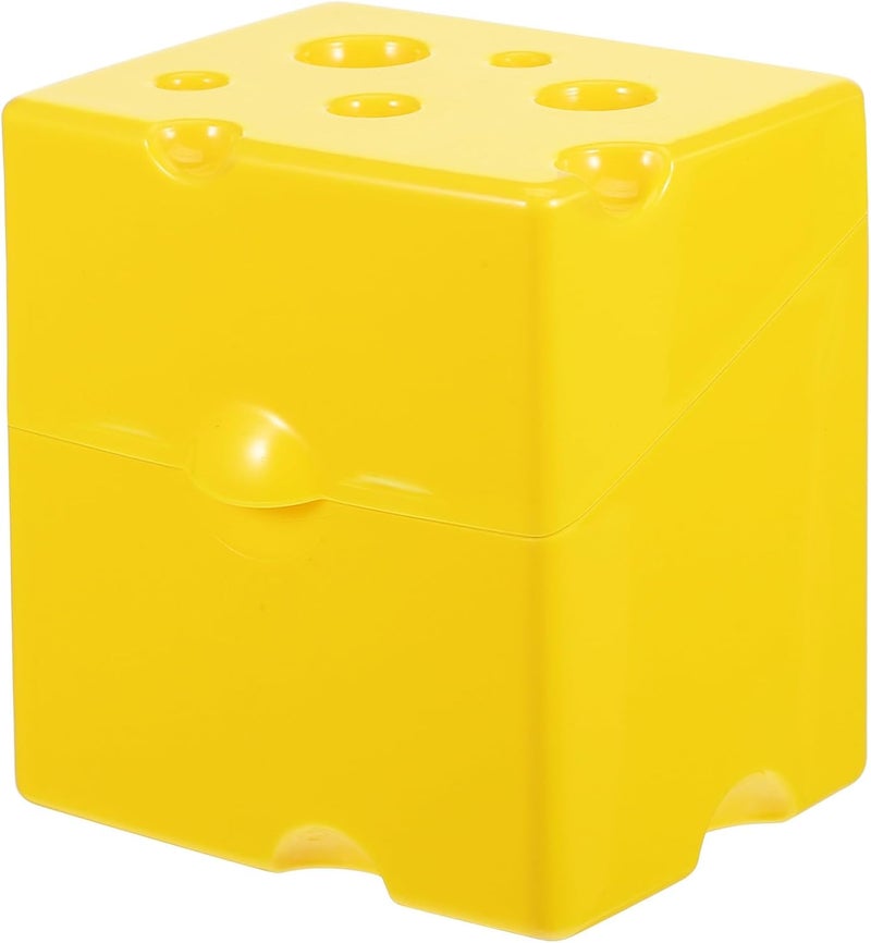 Cheese Storage Container with Flip Lid Plastic Sliced Cheese Box Fridge Storage Kitchen Supplies Small Food Holder for Refrigerator - Image 1