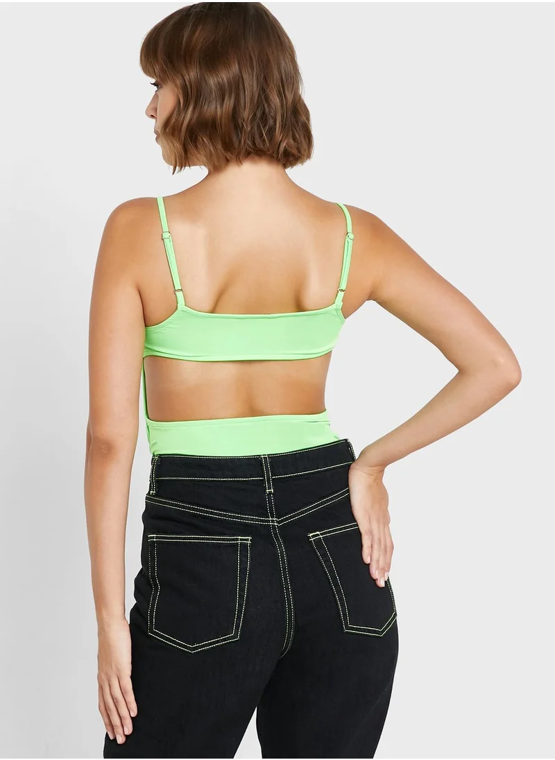 MONKI Strappy Knitted Body