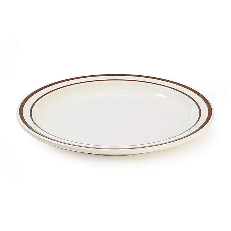 Melamine Commercial Round Plate Imitation Porcelain Restaurant El Cooking Plate Restaurant Pot Rice Cold Dish Plate Tableware - Image 5