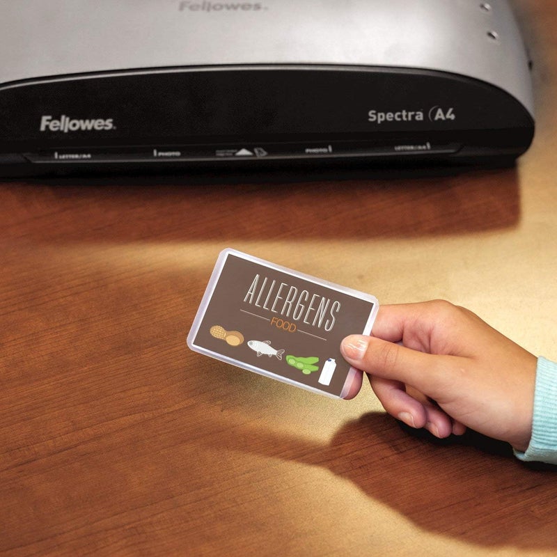 Fellowes Capture 60x90mm 125 ميكرون أكياس تصفيح لامعة (عبوة من 100) - Image 5