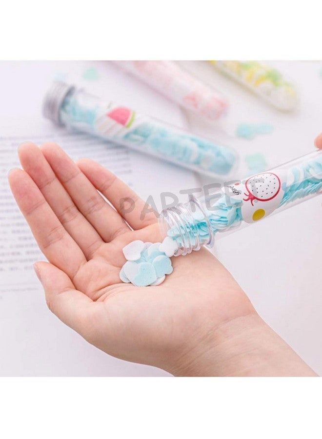 بارتيت زجاجة ورقية على شكل أنبوب بتصميم زهرة لتنظيف وتطهير الحمام أثناء السفر (عبوة من 6 قطع) (متنوعة) - Image 3