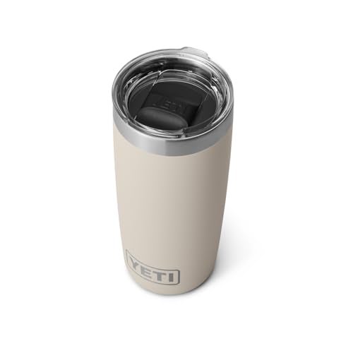 YETI Rambler 10 oz Tumbler, Stainless Steel, Vacuum Insulated with MagSlider Lid, Cape Taupe - Image 1