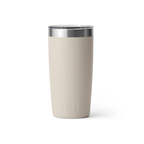 YETI Rambler 10 oz Tumbler, Stainless Steel, Vacuum Insulated with MagSlider Lid, Cape Taupe - Image 5
