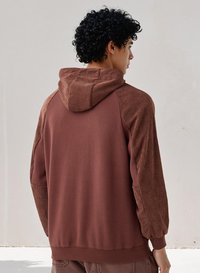 Lee Cooper Men Panelled Hoodie - Image 3