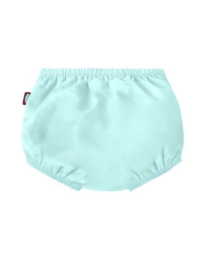 سيتي ثريدز غطاء حفاضات سباحة للأطفال والبنات مصنوع في الولايات المتحدة الأمريكية، قابل لإعادة الاستخدام ومضاد للتسرب، مناسب لدروس السباحة على الشاطئ، أزرق داكن، مقاس 2T - Image 1