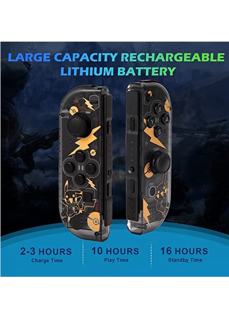 Joy Cons Wireless Controller for Nintendo Switch, L/R Controllers Replacement Compatible with Nintendo Switch/Lite/OLED, Joystick with Wake-up/Screenshot/Dual Vibration/Motion Control Function - Image 2