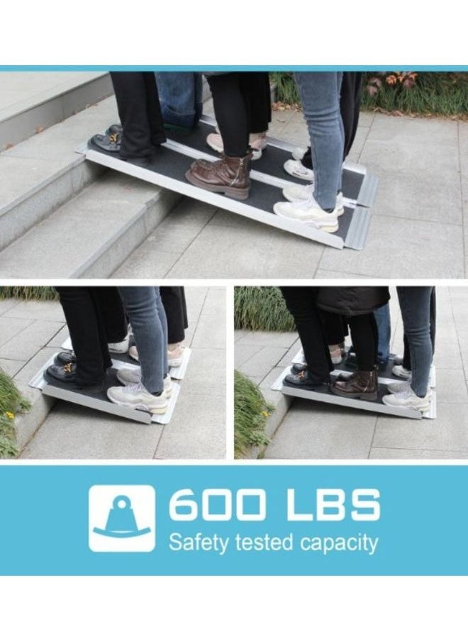 Generic - 4 Feet Portable Wheelchair Ramp - Image 1