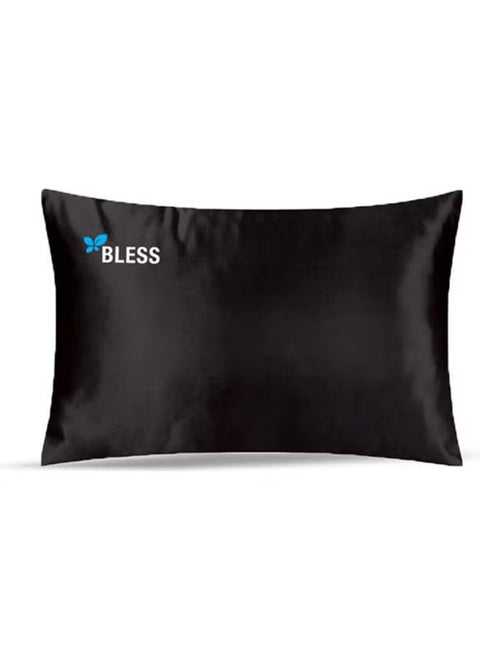 Bless Pillowcase Black – Soft and Comfortable Pillowcase for a Restful Night's Sleep