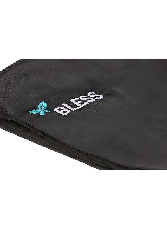 Bless Bless Pillowcase Black – Soft and Comfortable Pillowcase for a Restful Night's Sleep  - Image 4