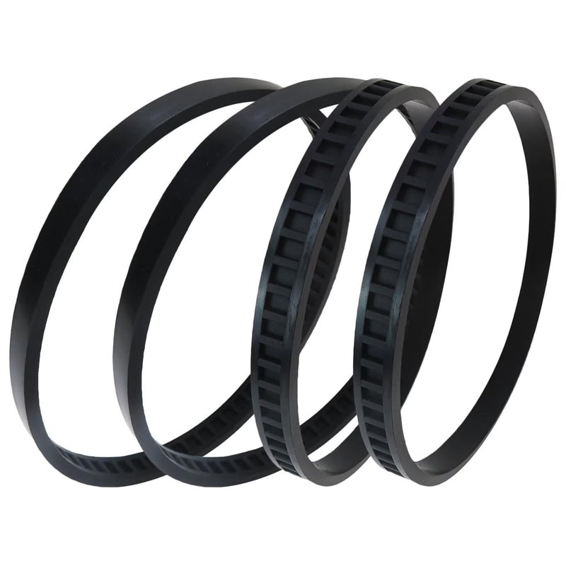 Loner 4Pcs Bandsaw Rubber Tires Compatible with Dewalt DWM120K Type 1 Type 2 J 724 Type 1 - Image 1