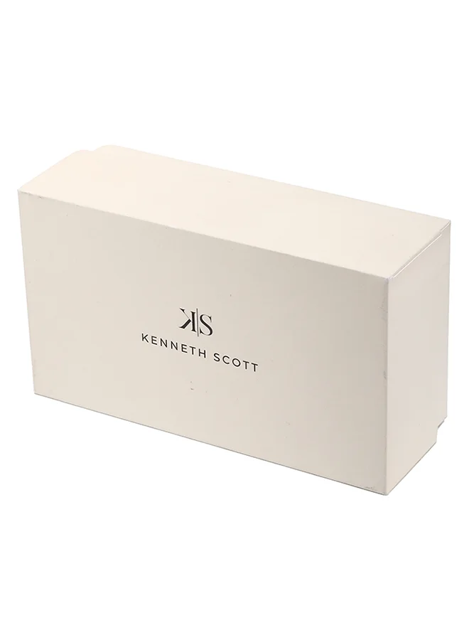 KENNETH SCOTT Kenneth Scott Women's PC21 Movement Watch, Analog Display and Stainless steel Strap - K23505-RBKP, Rose Gold