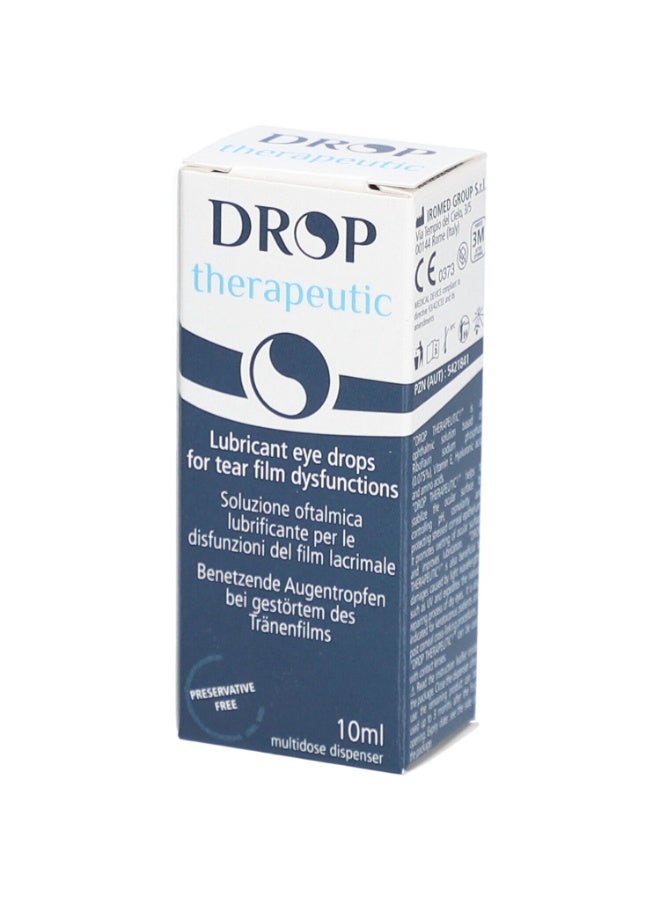 DROP Therapeutic Lubricant Eye Drops, 10ml Multidose Dispenser