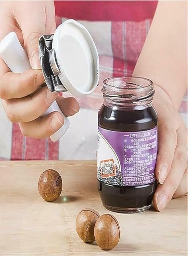 HDR MALL Multi-Function Bottle Cap Opener Stainless Steel Adjustable Lids Off Jar Opener Labor-Saving Screw Can Opener for Kitchen Gadget (Pack of 1) - Image 2